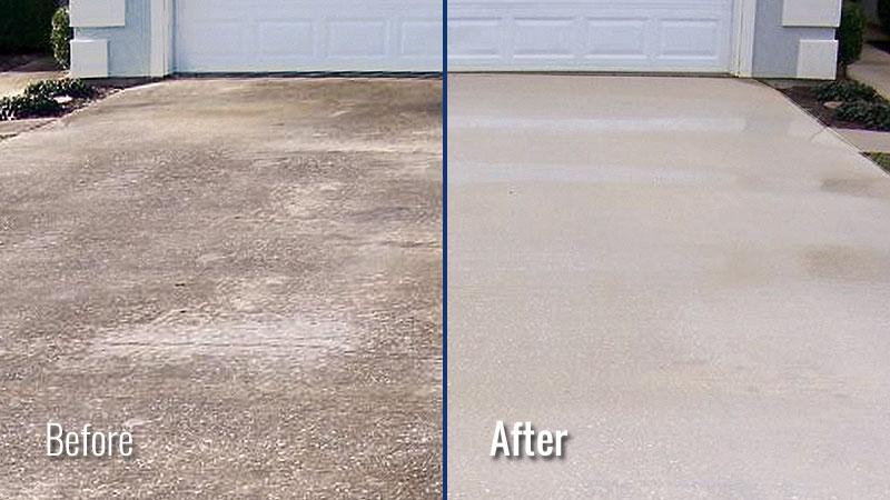 Driveway Pressure Washing in Louisville KY