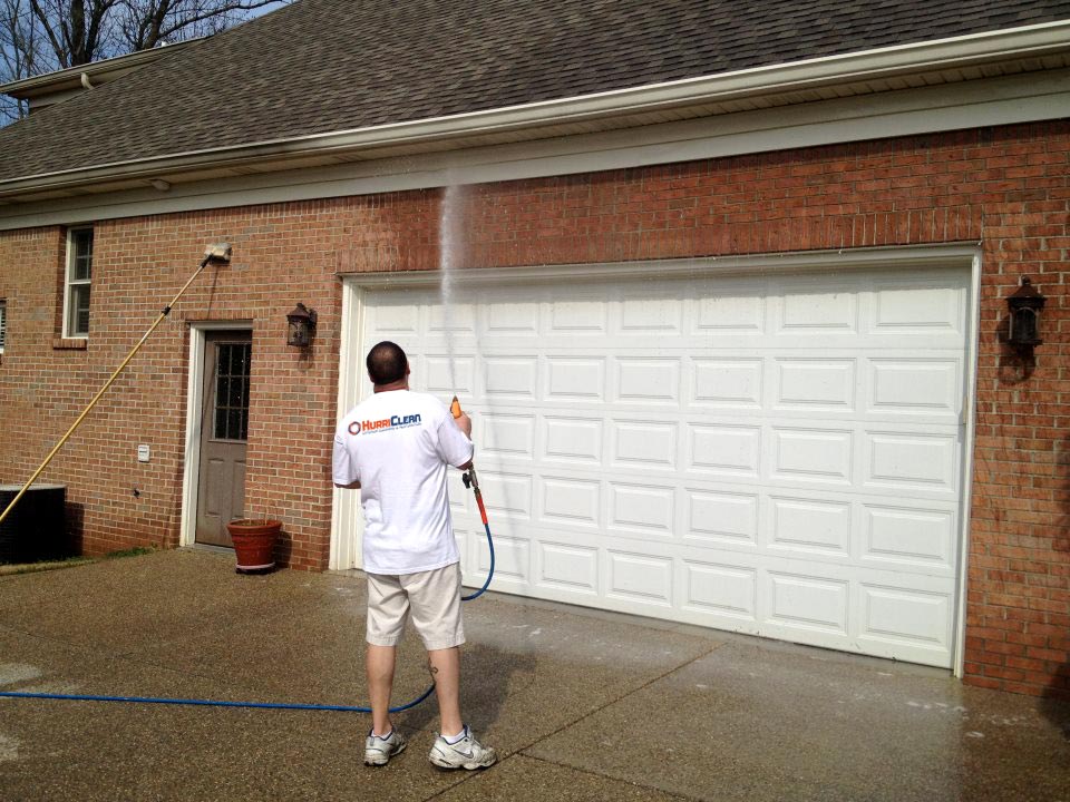 Brick Home Soft Washing in Louisville KY