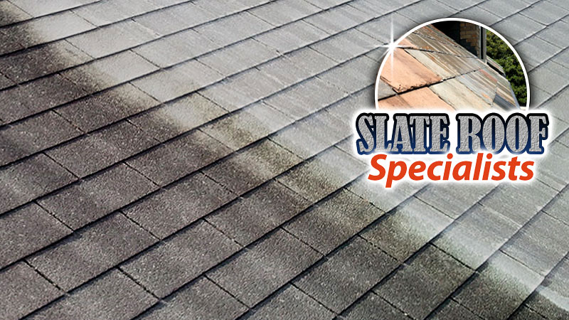 Soft Wash Roof Cleaning Slate Roof Washing in Louisville KY