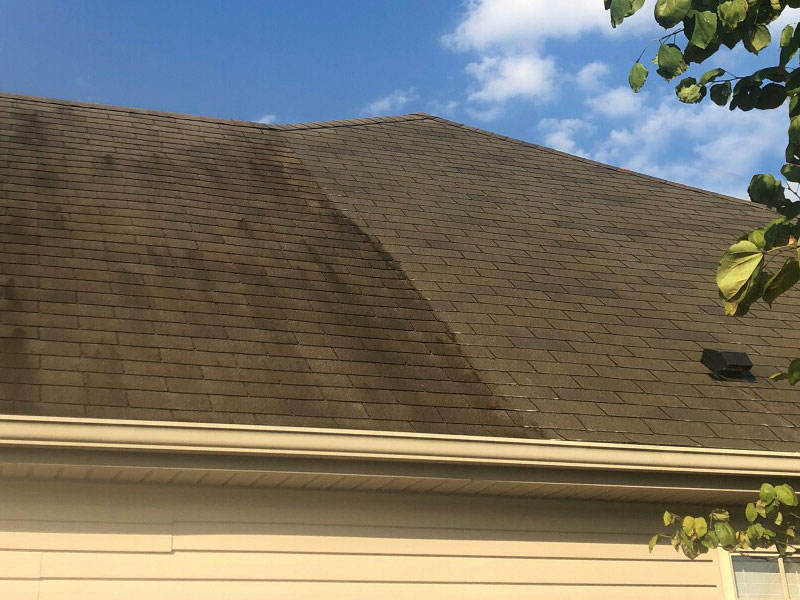 Soft Wash Roof Cleaning in Louisville KY