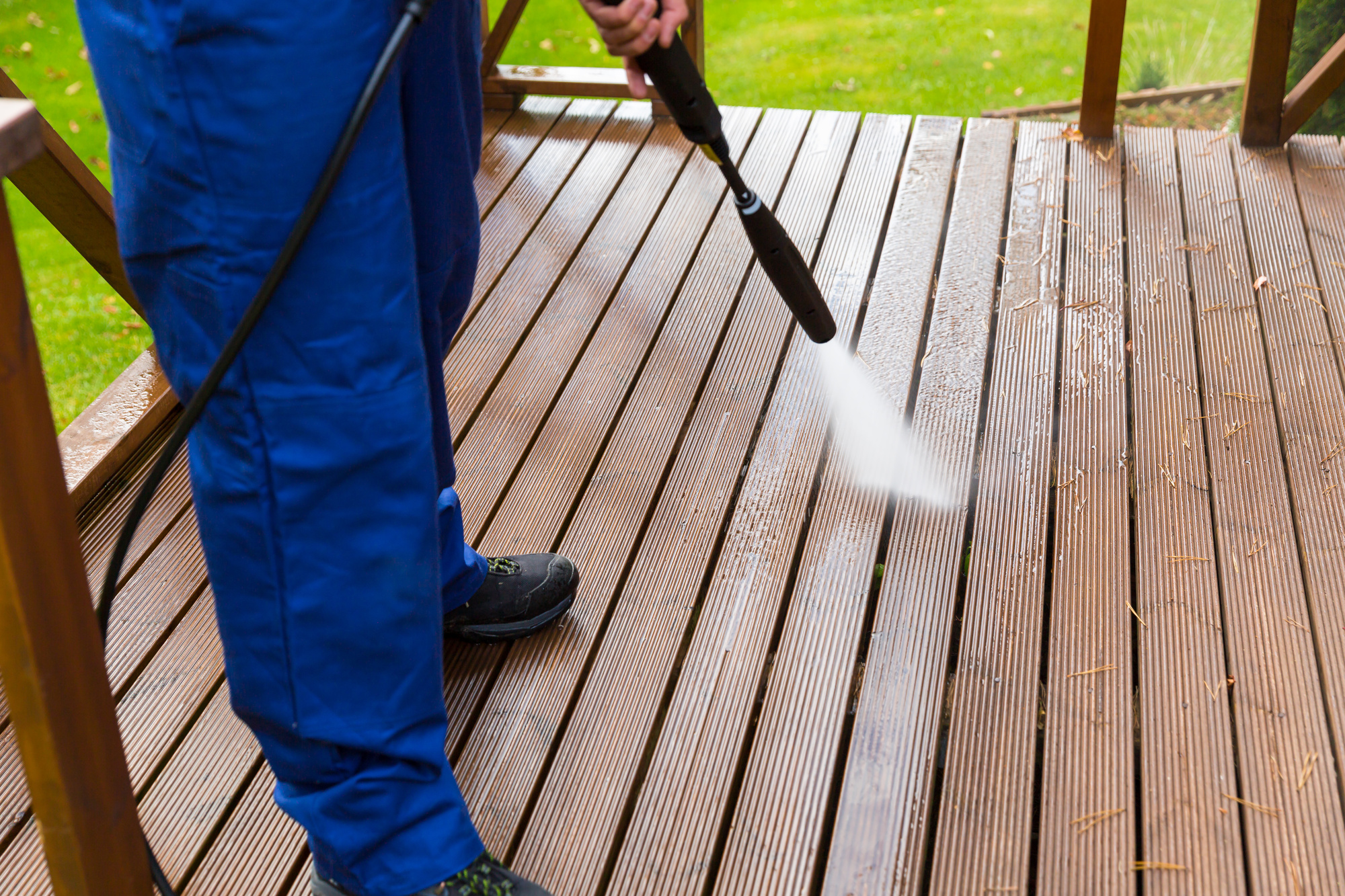 Gentle Pressure Roof And Exterior Cleaning Pressure Washing Service California Md